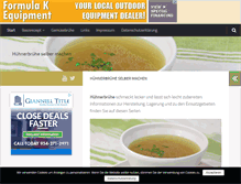 Tablet Screenshot of huehnerbruehe.com